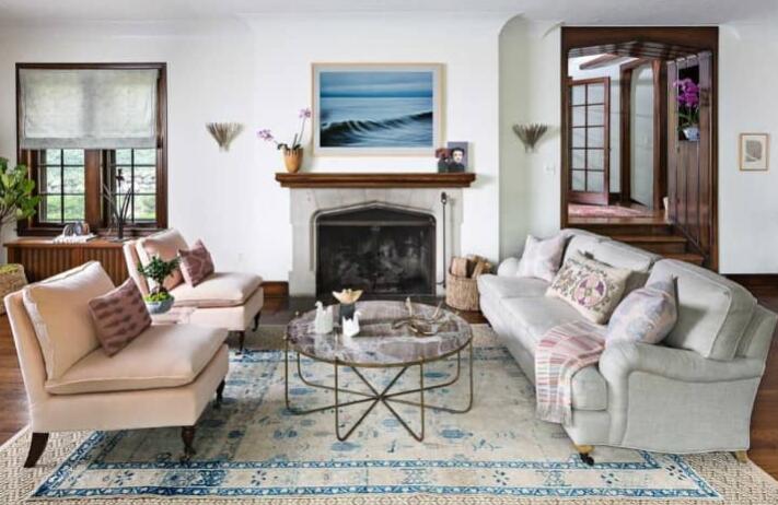 Lessons in Pinning the Look of Layered Rugs to a Room