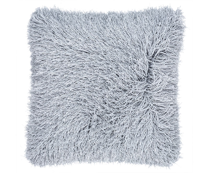 High Quality Long Pile Silky Shaggy Cushion With Lurex